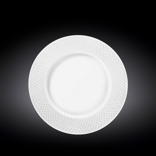 Wilmax Dessert Plate 20cm White Porcelain 6 pcs WL-880100