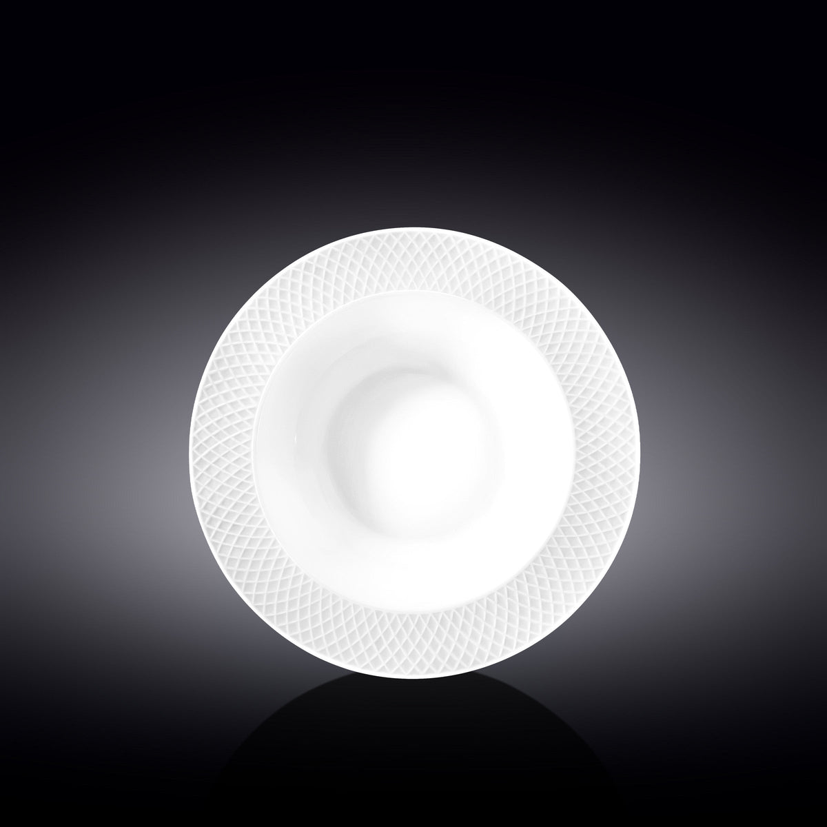 Wilmax Diep Bord 22,5 cm Wit Porselein