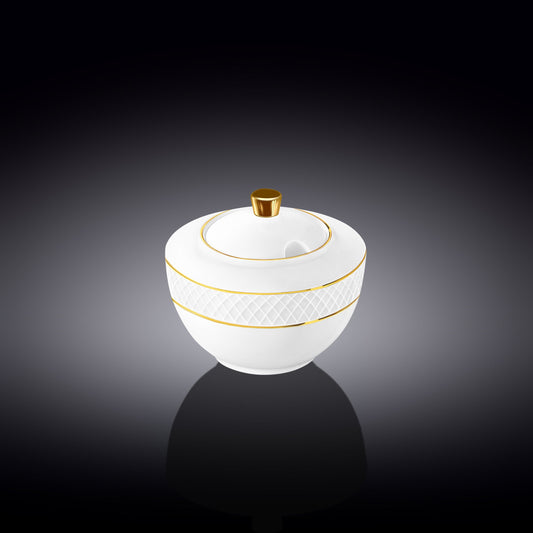 Wilmax Sugar Bowl 340 ml White Porcelain WL-880102470/A
