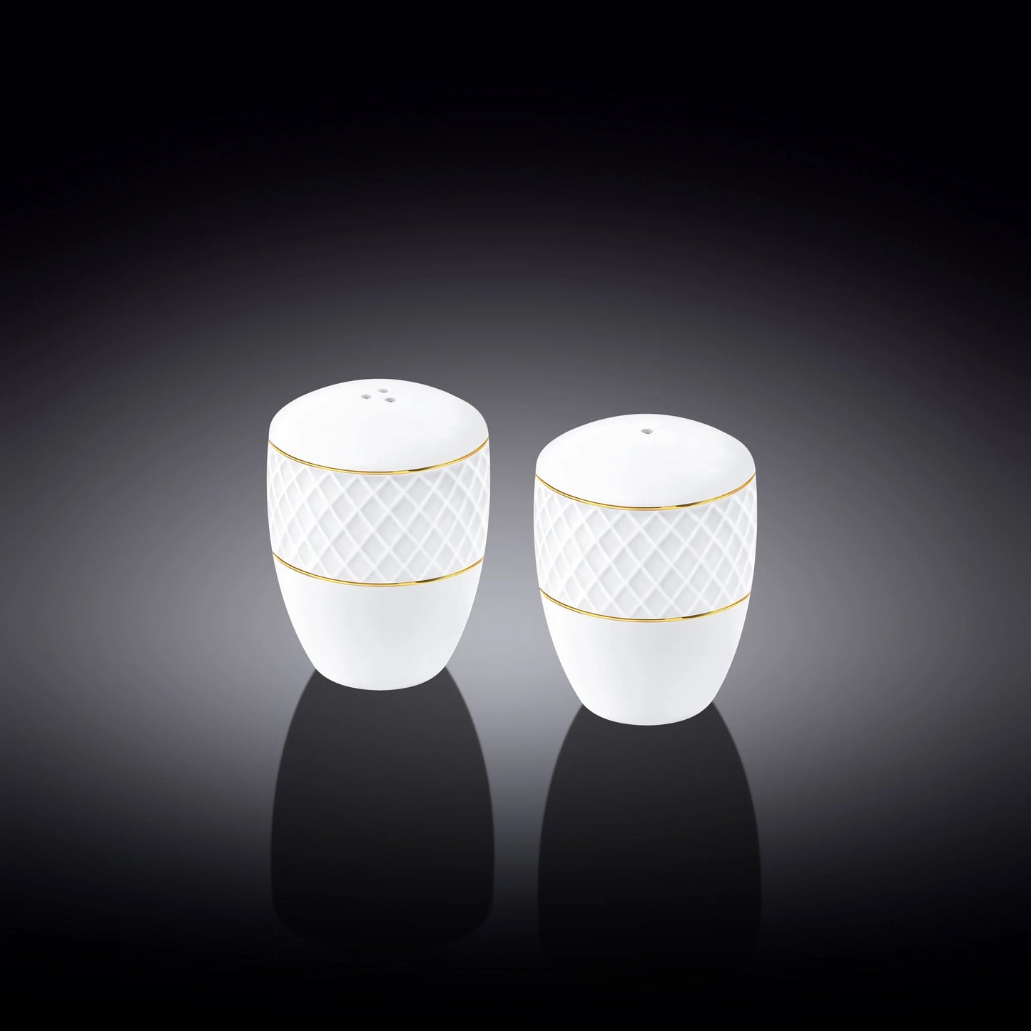 Wilmax Salt & Pepper Set White Porcelain WL-880102555/SP