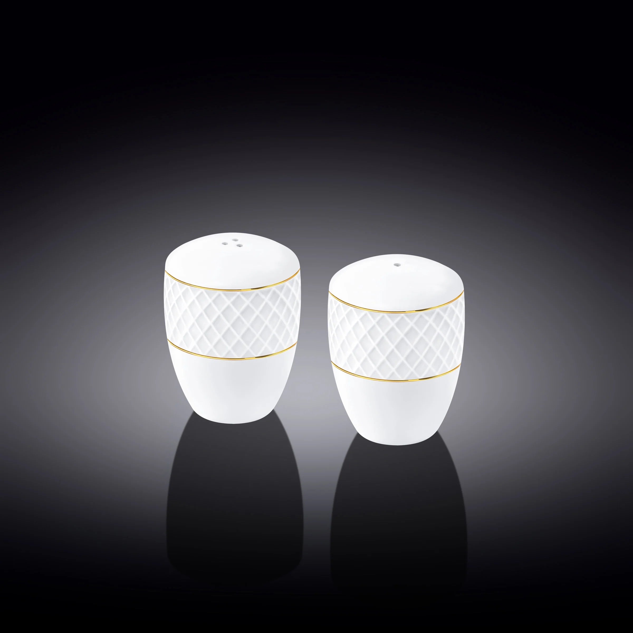 Wilmax Zout & Peper Set Wit Porselein WL-880102555/SP