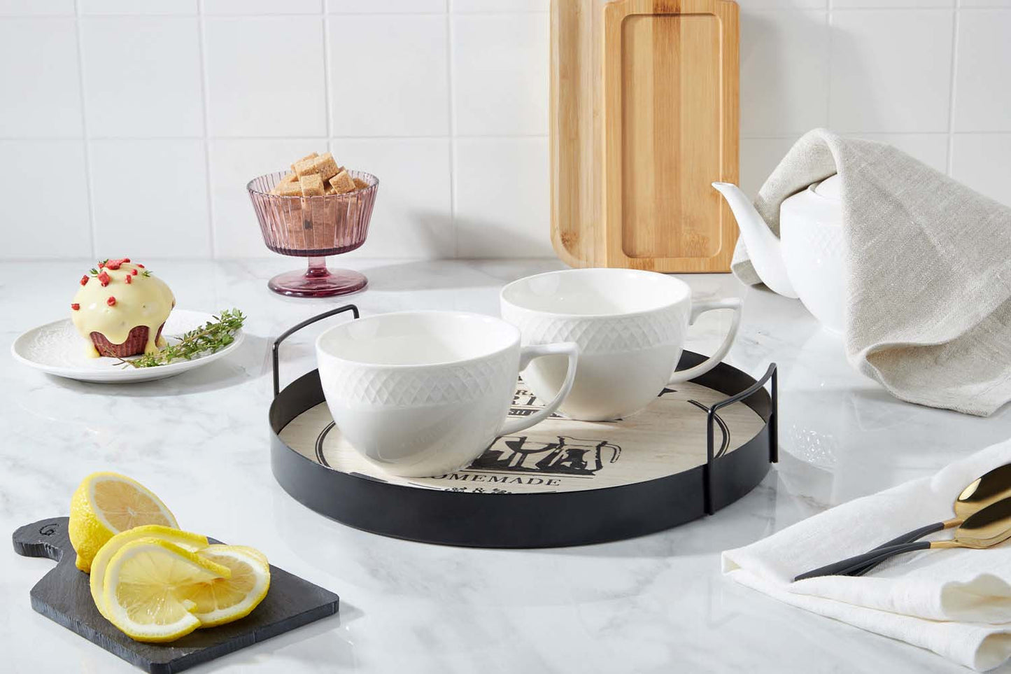 Wilmax Jumbo Porzellantasse, 500 ml, Julia Kollektion, WL-880101409/A