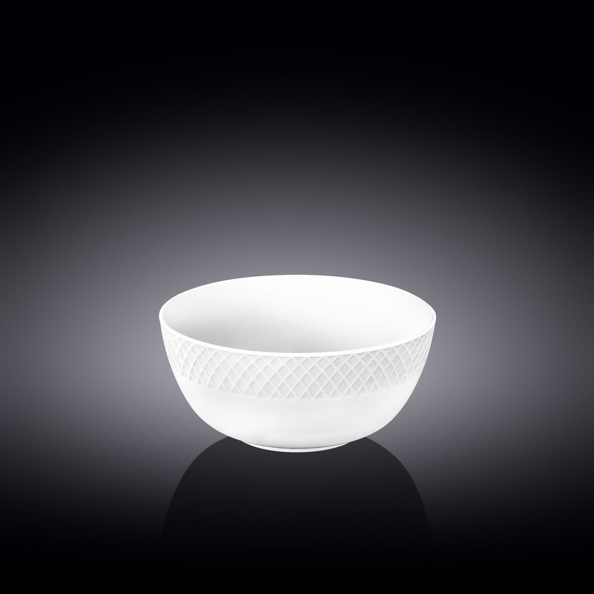 Wilmax Schaal 12 cm 380 ml Wit Porselein 2 stuks
