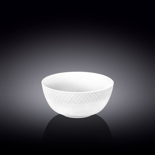 Wilmax Schaal 12 cm 380 ml Wit Porselein 2 stuks