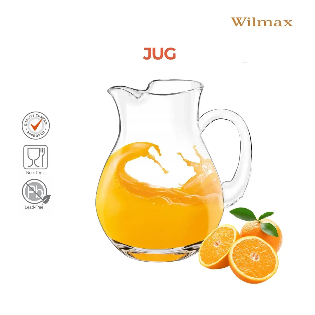 Wilmax England Kristalglas Kan 1000 ml Transparant