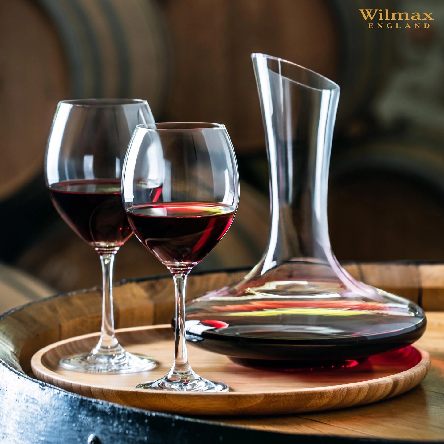 Wilmax Wijnglas 620 ml Kristalglas Transparant 6-delige set