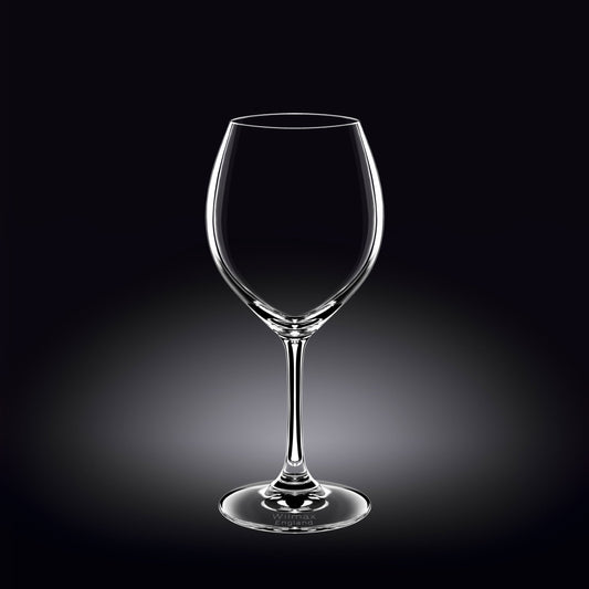Wilmax Wijnglas 490 ml Kristalglas 6-delige set WL-888010/6A