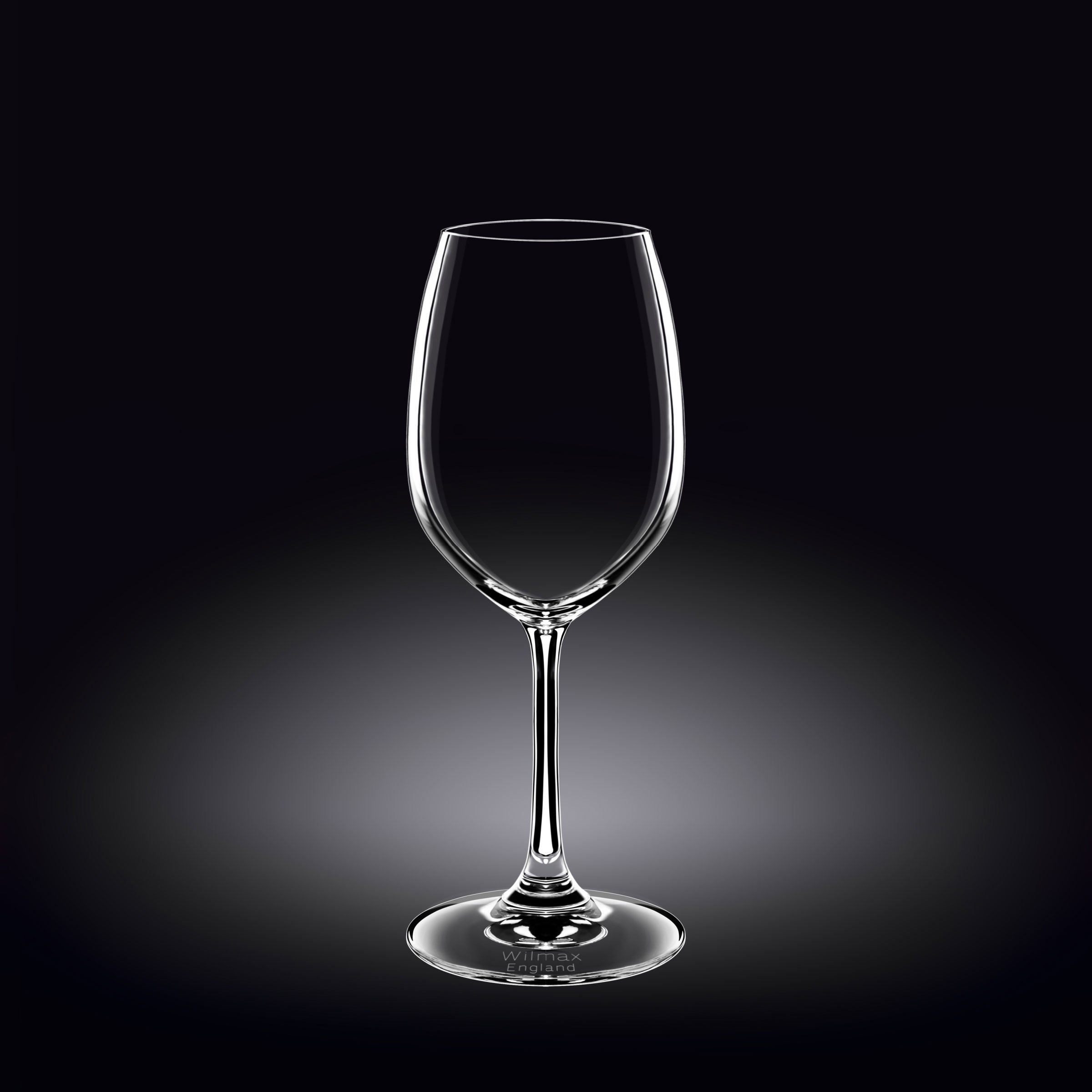 Wilmax Wine Glass 350 ml Crystal Glass Transparent Set of 6