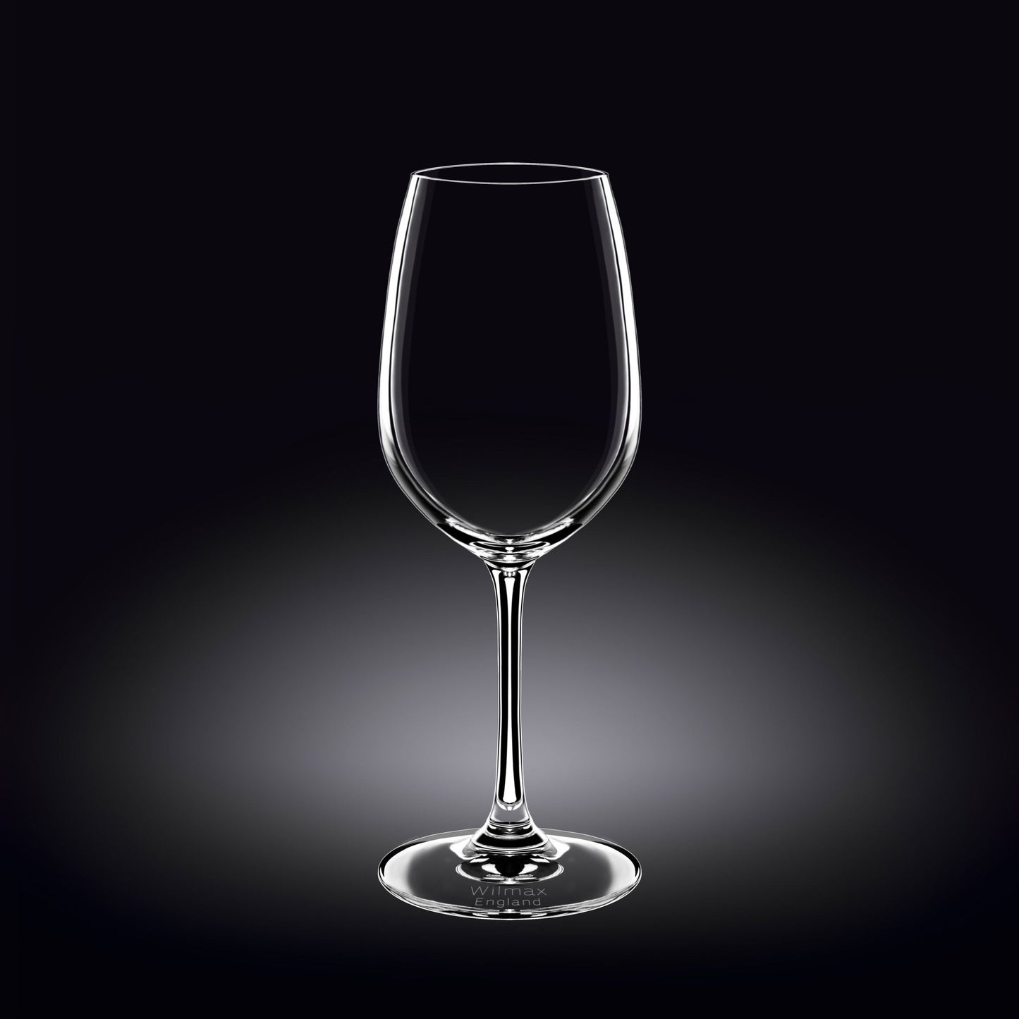 Wilmax Crystal Glass Wine Glasses Transparent 420 ml (Set of 6)