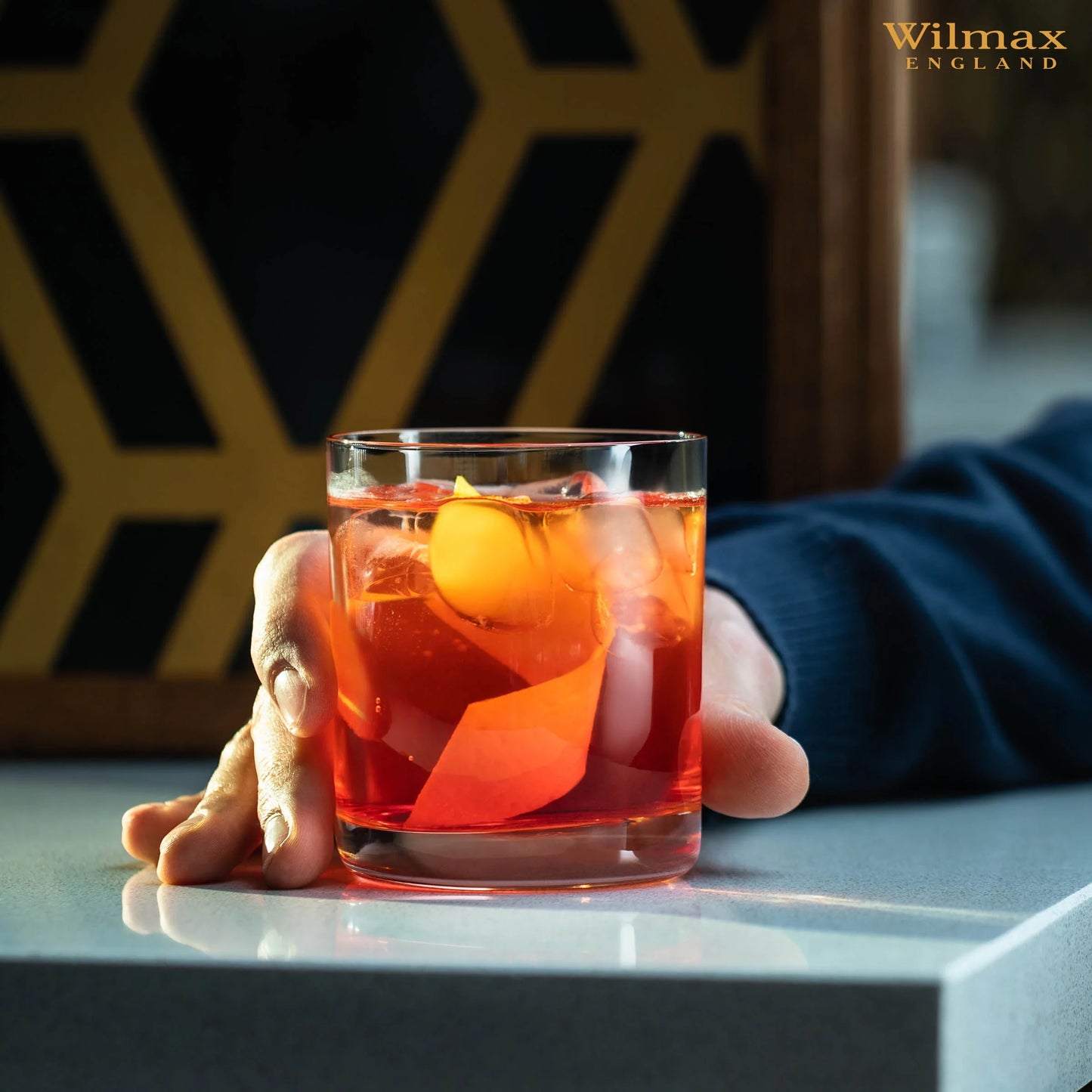 Wilmax Whiskey Glass Crystal Glass 300ml Set of 6 WL-888023/6A