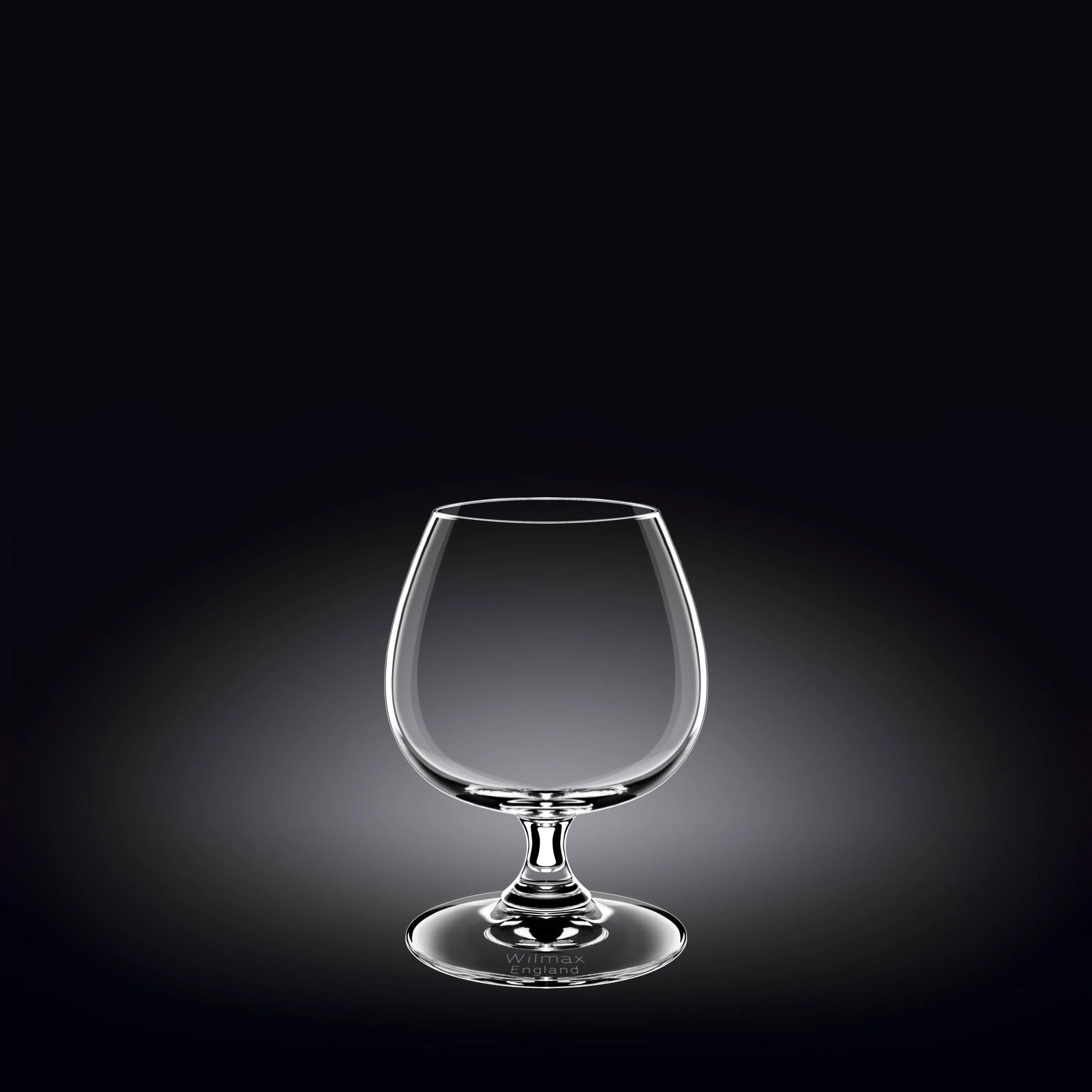 Wilmax Cognac Glass Set 6 Pieces from Kristall 410 ml WL-888025/6A