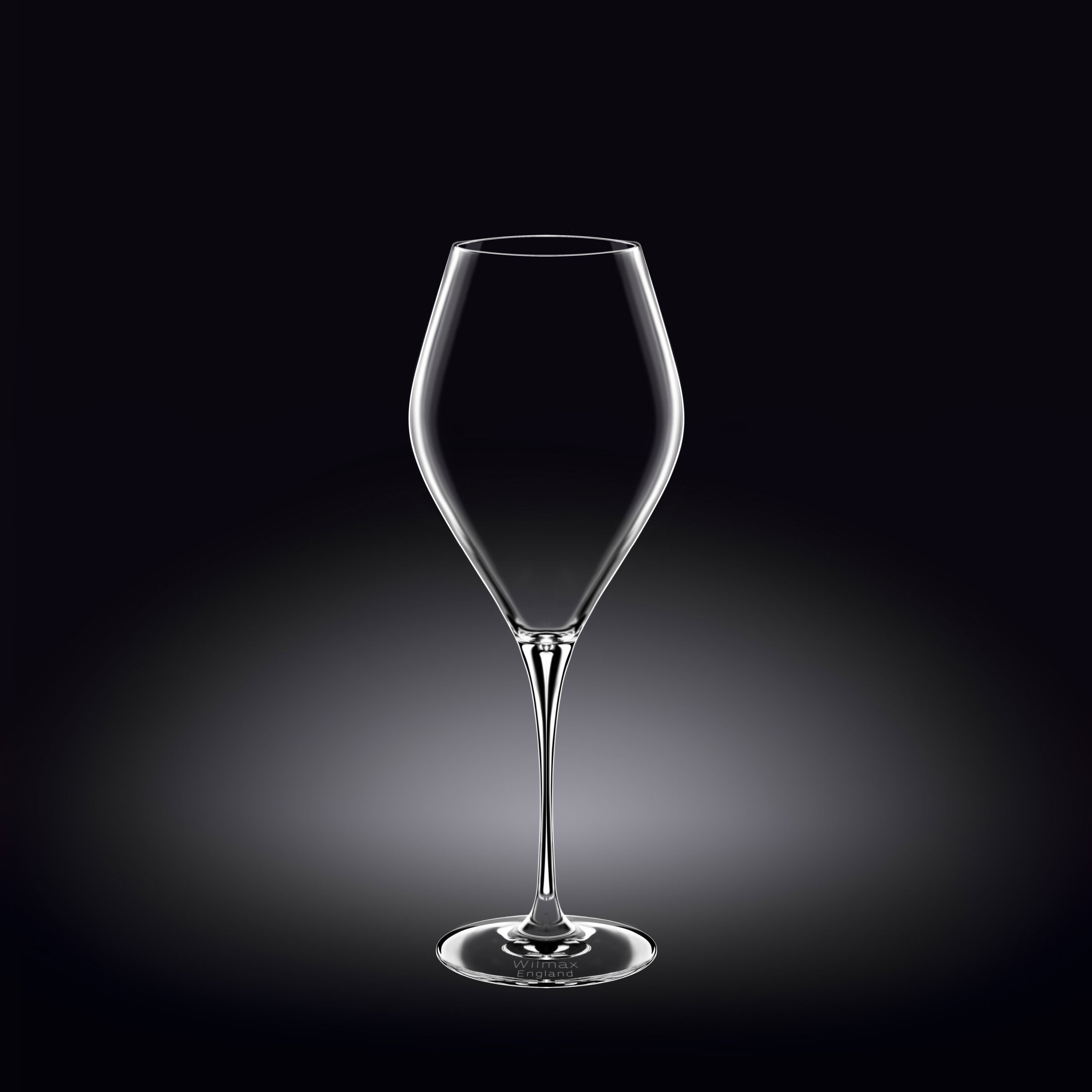 Wilmax England Conical Wine Glass 440 ml Crystal Glass Set of 2