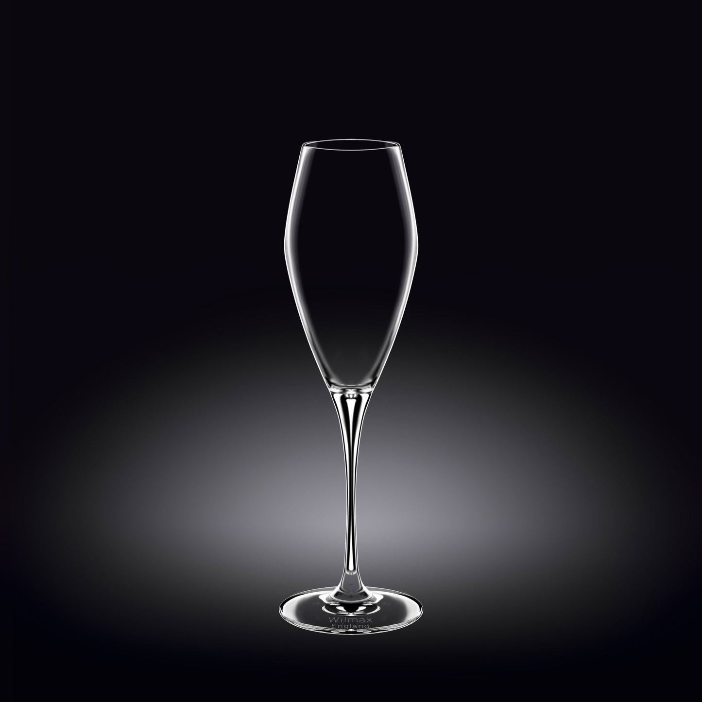 Wilmax Champagnerflöten 2-teilig, 290 ml, elegantes Kristallglas – WL-888050/2C