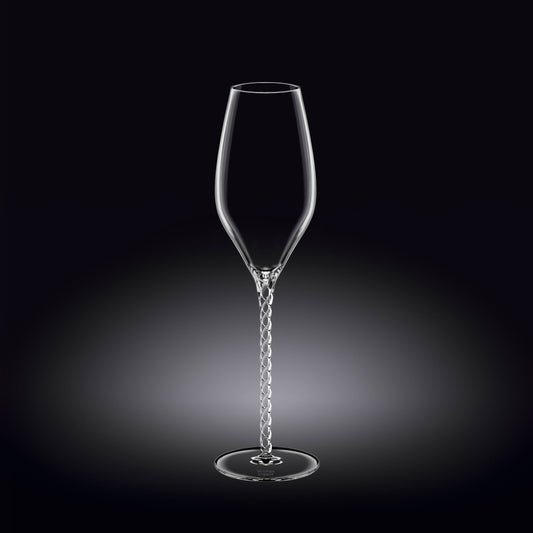 Wilmax England Champagnefluit Kristalglas 300ml 2-delig