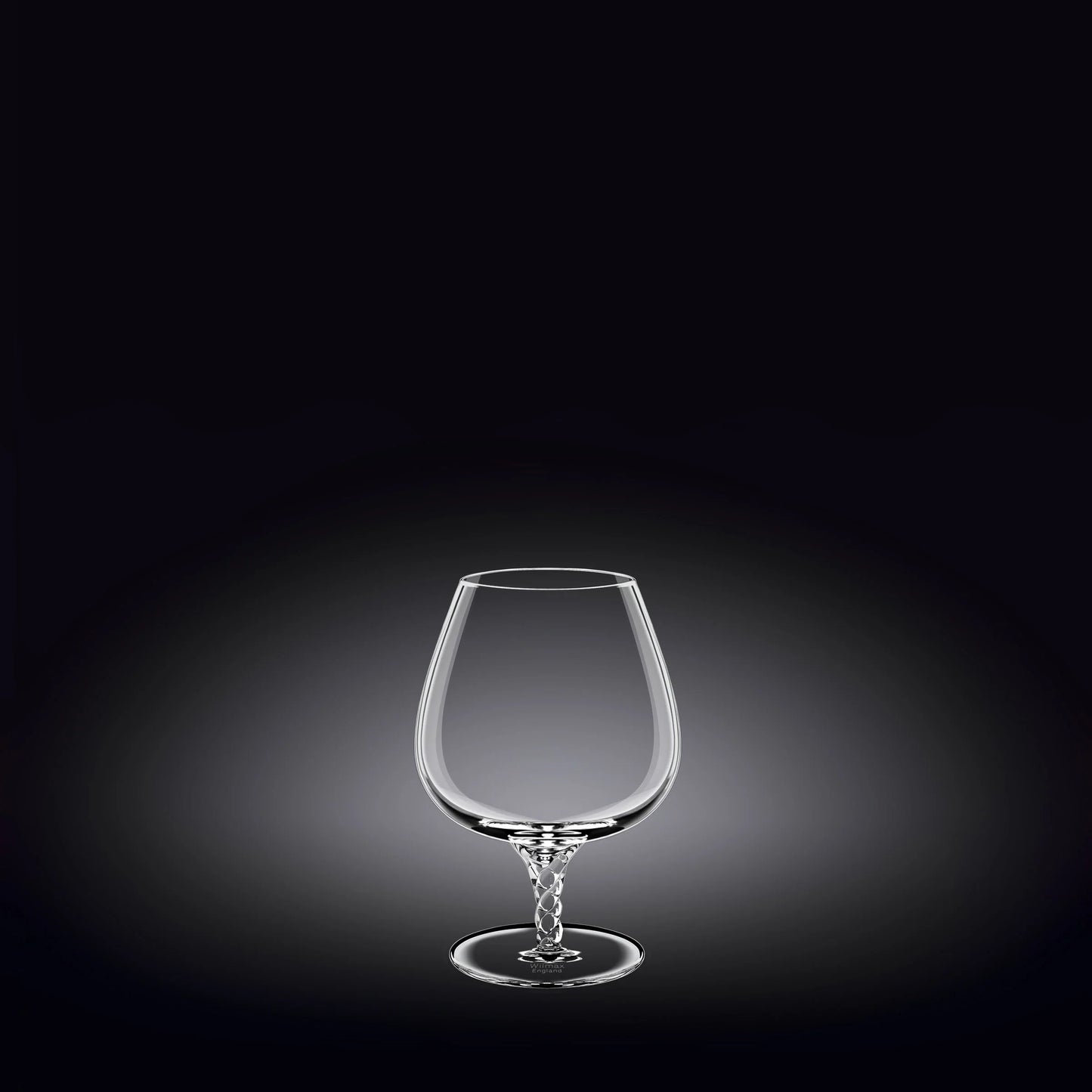 Wilmax England Cognacglas 550ml Kristal Transparant Set van 2