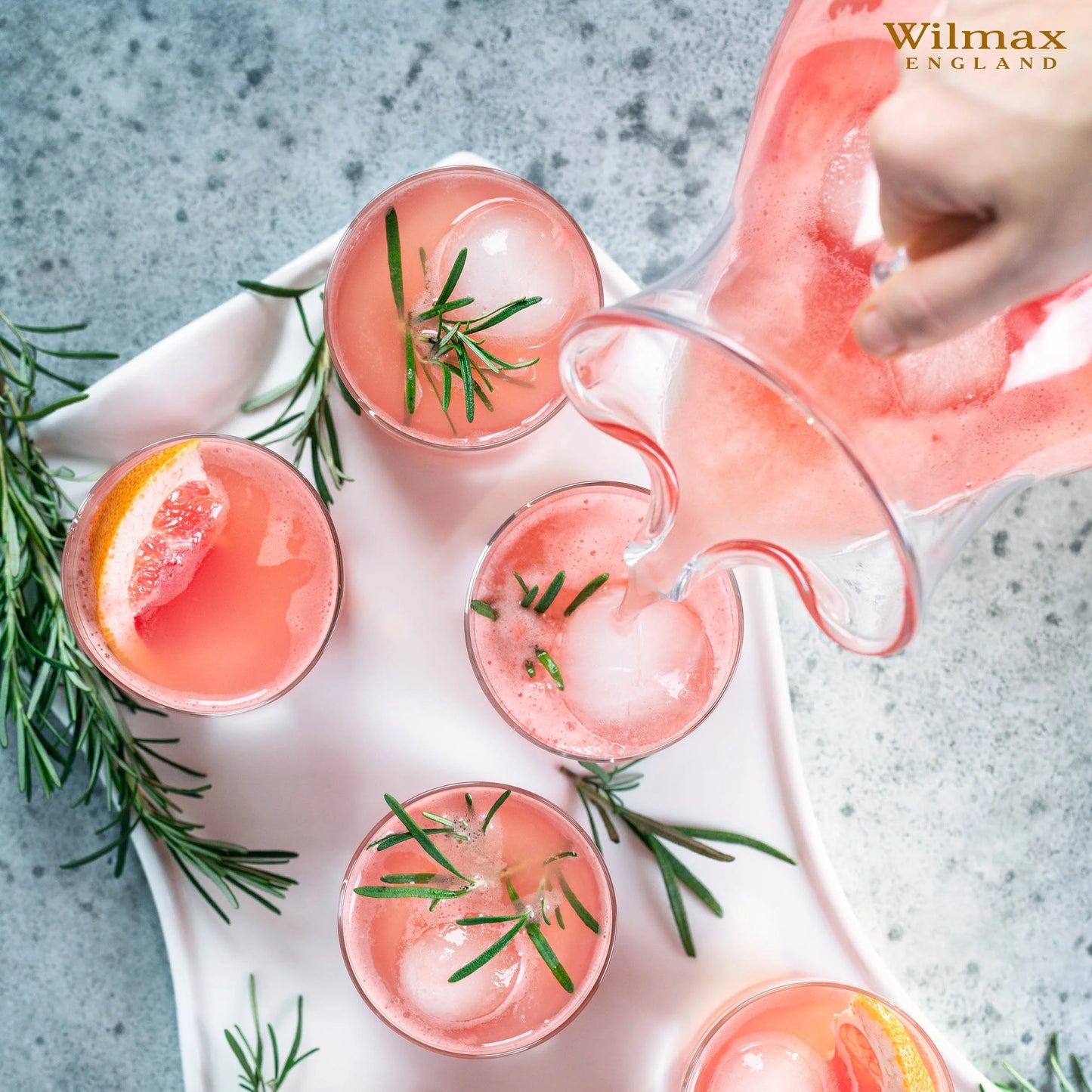 Wilmax Whiskygläser-Set, 6-teilig, 370 ml, WL-888021/6A