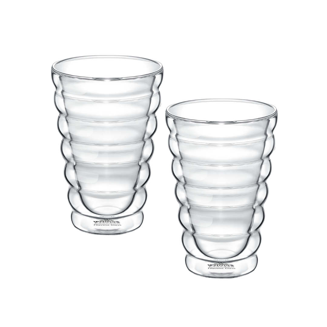 Wilmax Bubble Thermoglas, 250 ml, 4er Set, WL-888416/A4