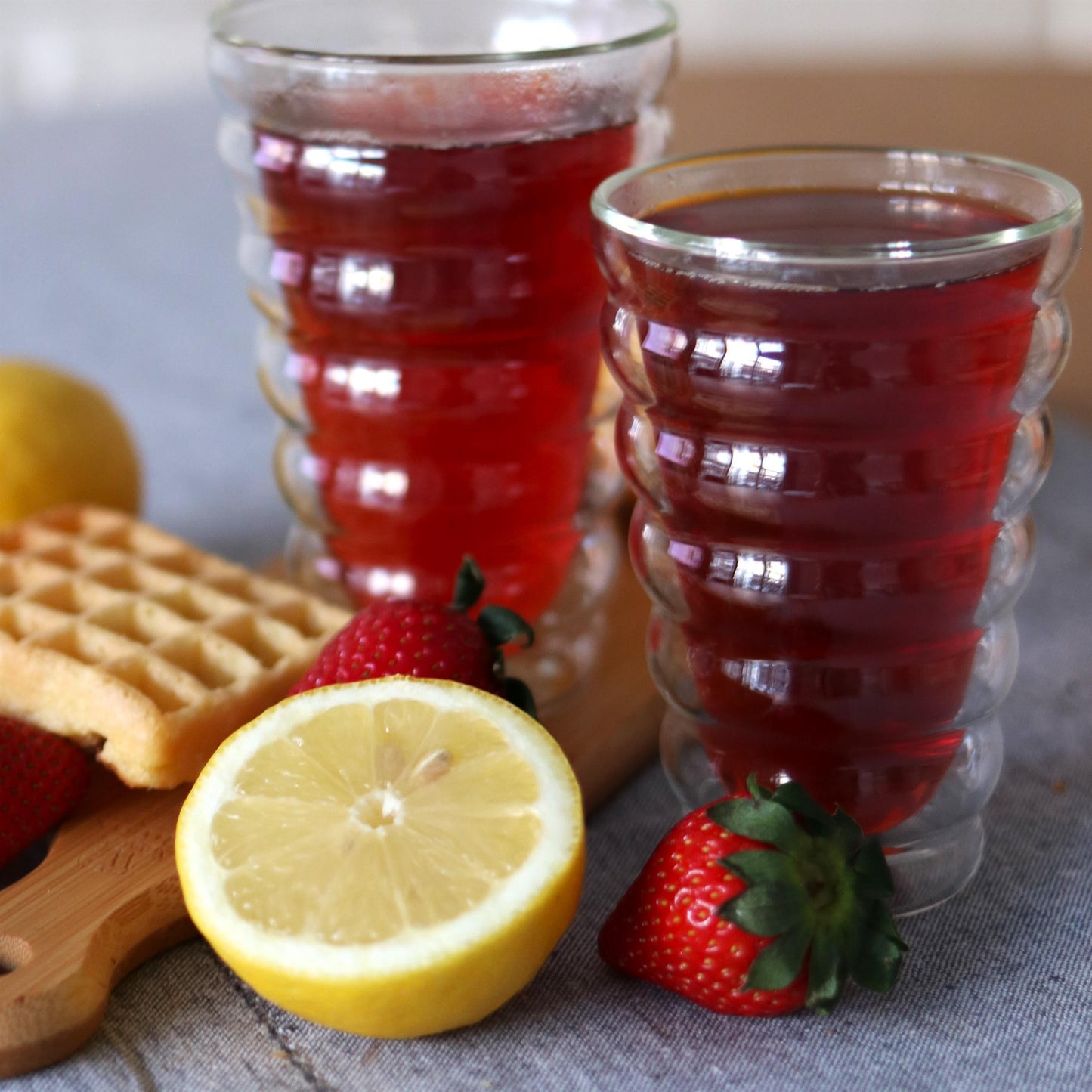 Wilmax Glas mit Doppelwand, 400 ml, 2er Set, WL-888418/A2