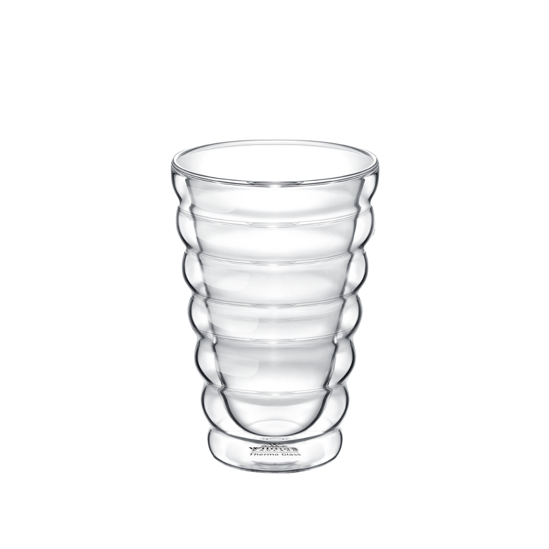 Wilmax Glas mit Doppelwand, 300 ml, 4er Set, WL-888417/A4