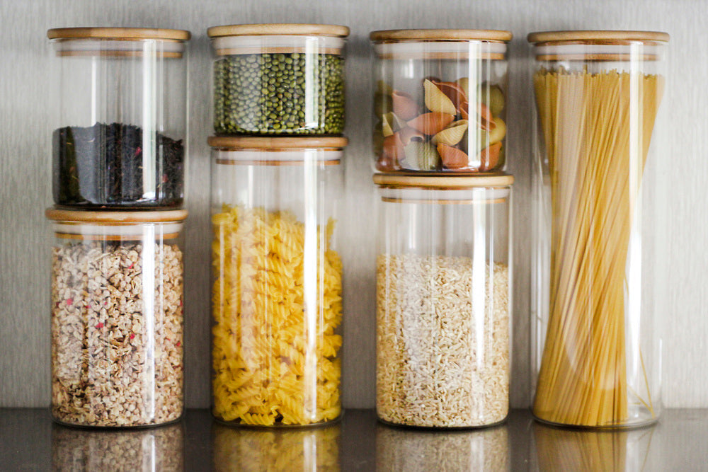 Wilmax Vorratsglas mit Deckel, 1500 ml, 2er Set, WL-888507/A2