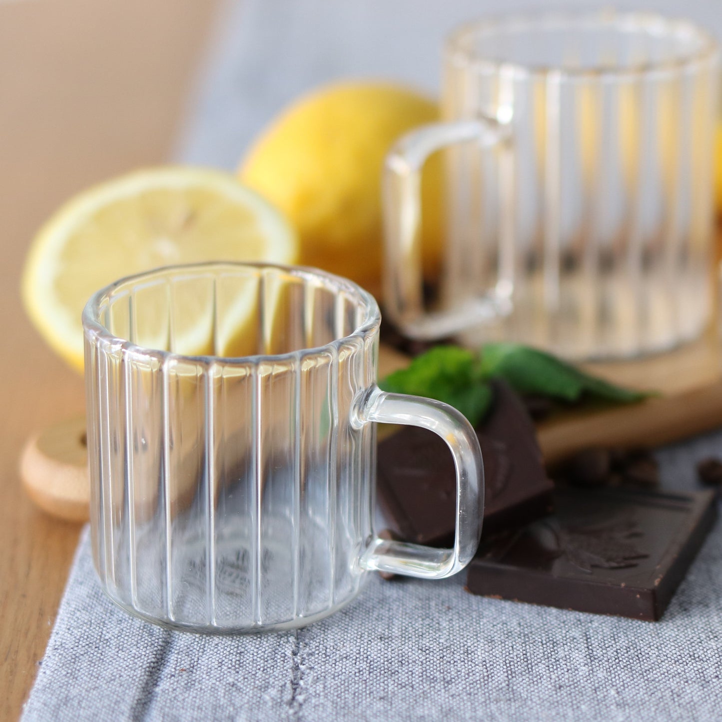 Wilmax Rillentasse, 150 ml, Thermoglas, WL-888613/A