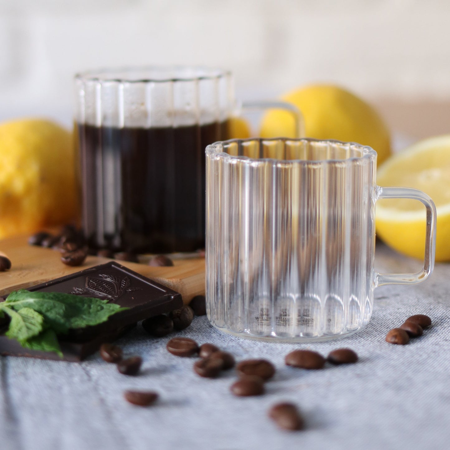 Wilmax Rillentasse, 150 ml, Thermoglas, WL-888613/A