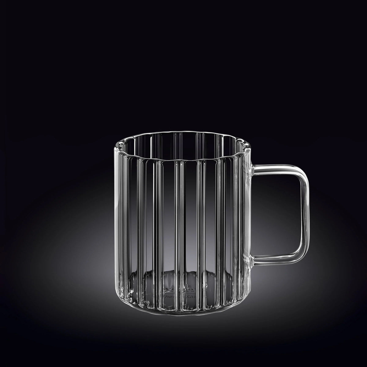 Wilmax Glazen beker 400 ml Borosilicaatglas Transparant