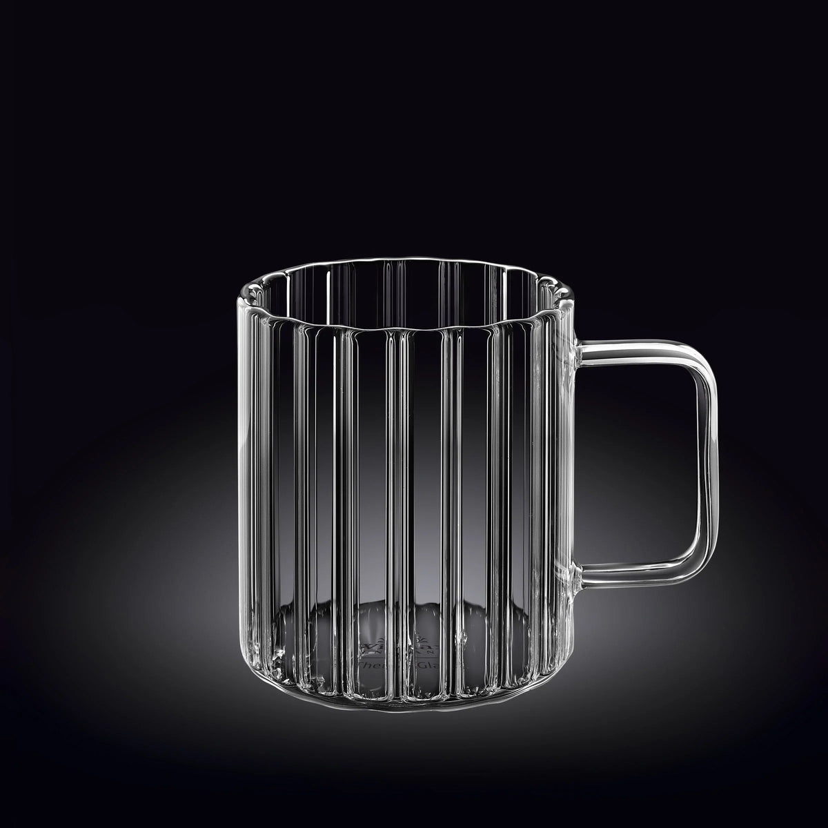 Wilmax Borosilikaatglas Mok met oor 550 ml