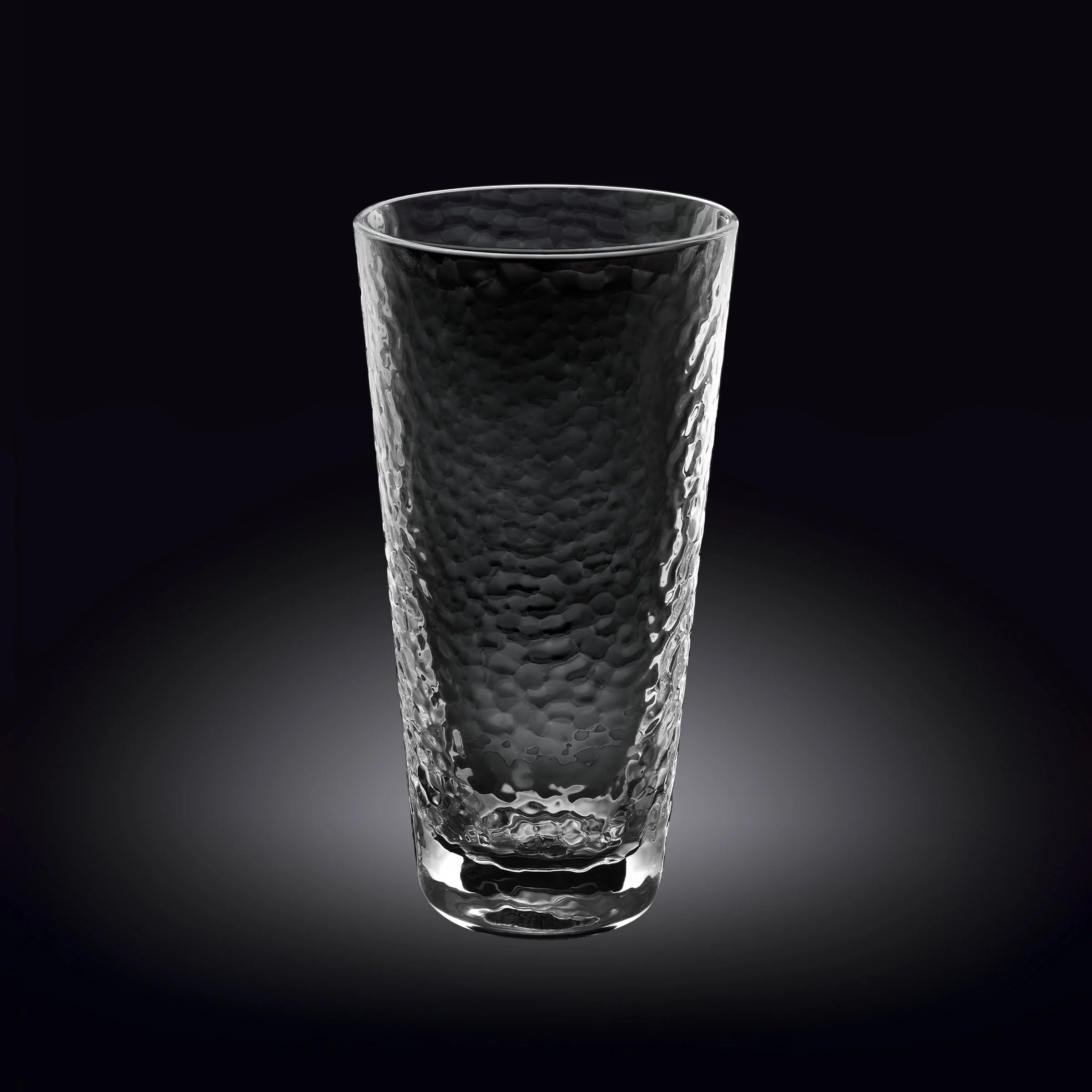 Wilmax Gehamerd Glas 320 ml Borosilicaatglas Transparant