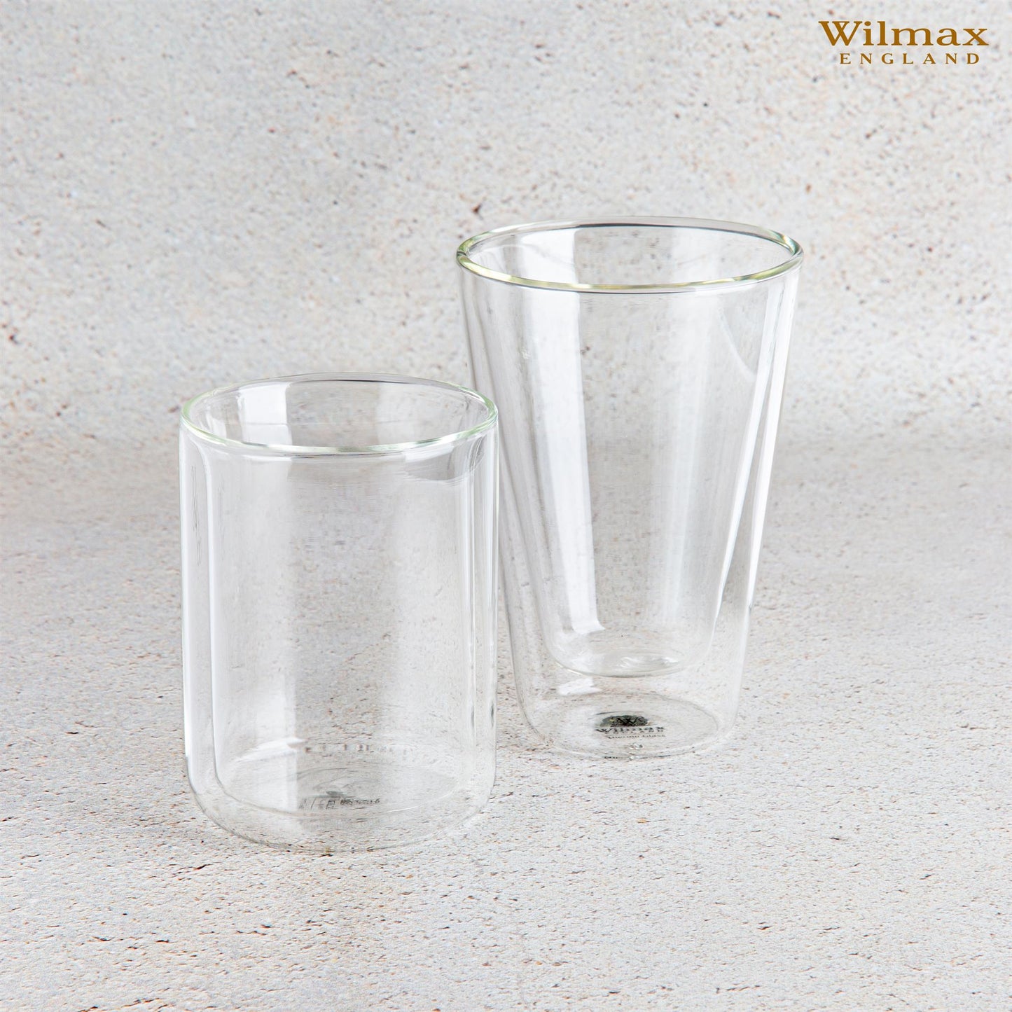 Wilmax Dubbelwandig Glas 150 ml Transparant WL-888702/A