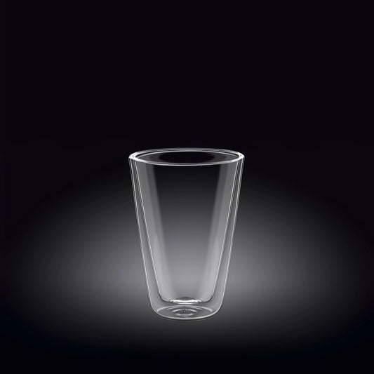 Wilmax Dubbelwandig Glas 150 ml Transparant WL-888702/A