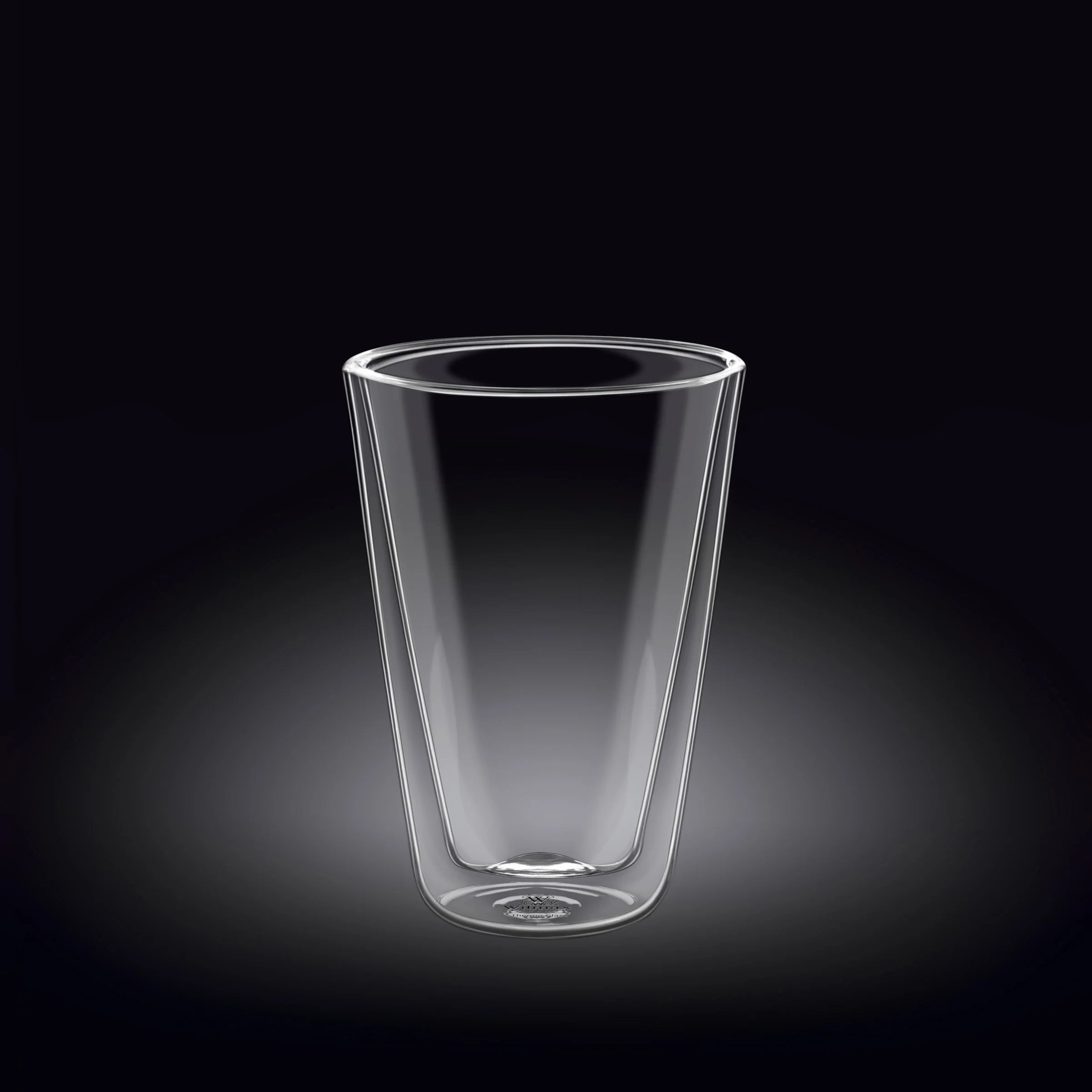 Wilmax Dubbelwandig Glas 200 ml Transparant WL-888704/A