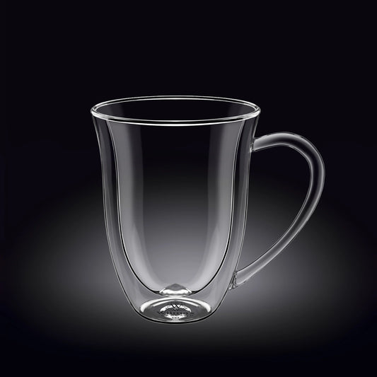 Wilmax Dubbelwandige Beker 300 ml Transparant WL-888726/A