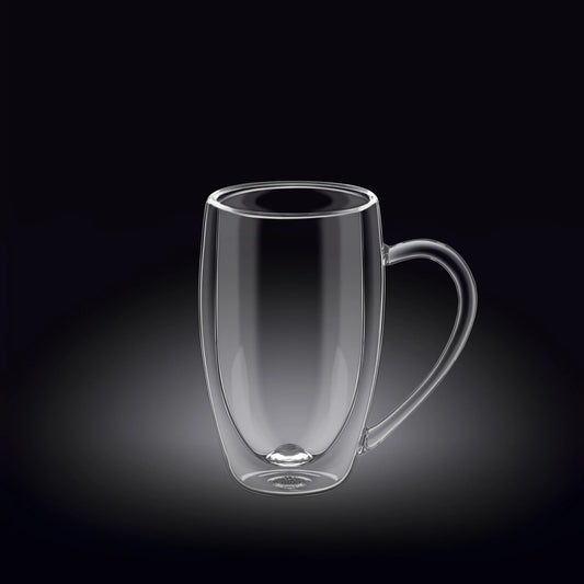 Wilmax Dubbelwandig Glas 250 ml Transparant WL-888739/A