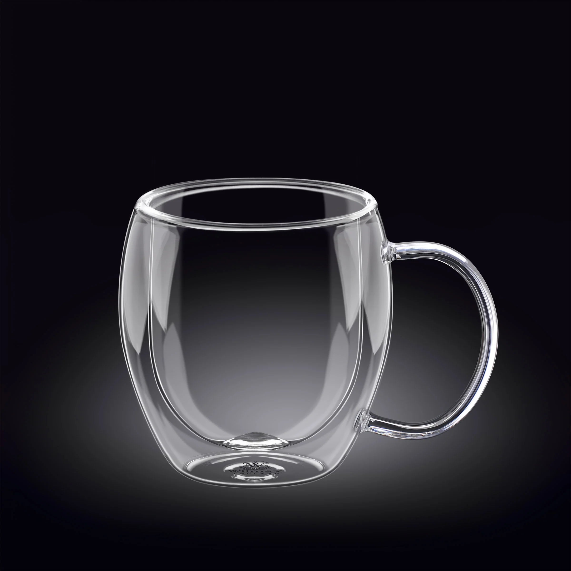 Wilmax Dubbelwandige Glazen Beker 400 ml Transparant WL-888748/A