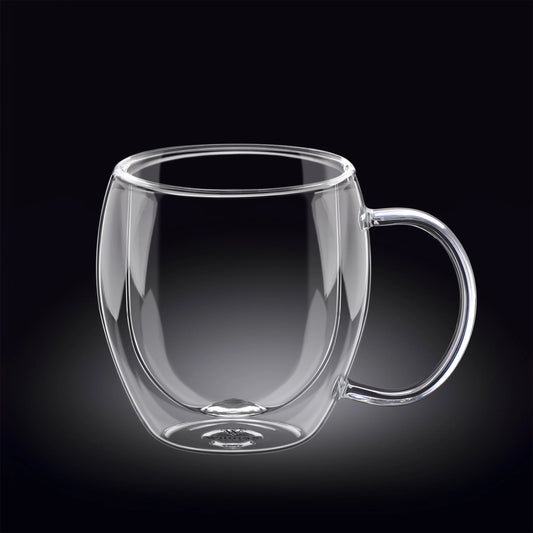 Wilmax England Dubbelwandige Mok 500 ml Transparant WL-888749/A