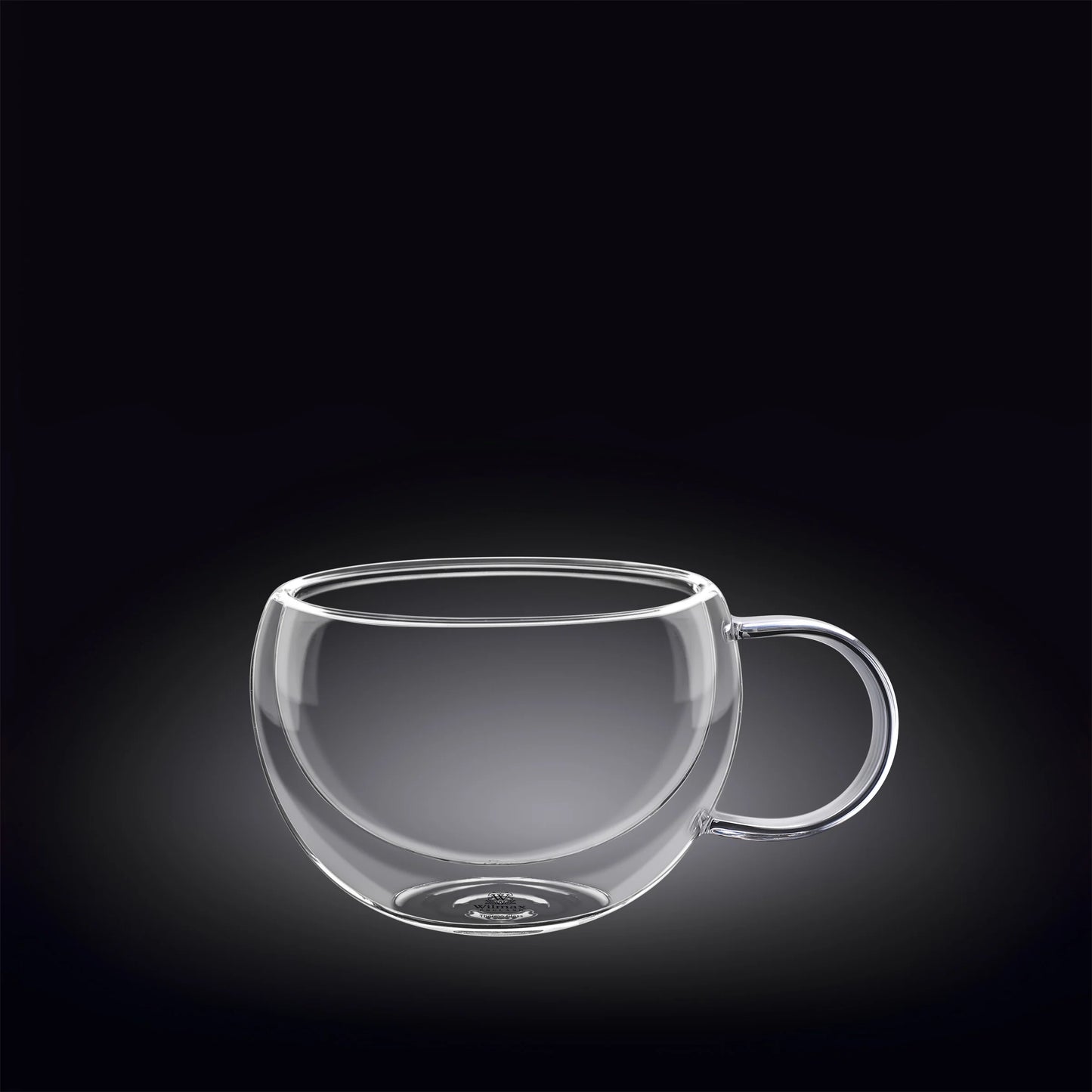 Wilmax Double Wall Glass Cup 250 Transparent WL-888768/A