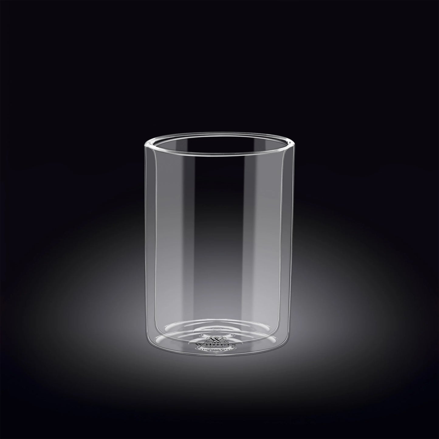 Wilmax Double-Walled Thermal Glass 400 ml Transparent