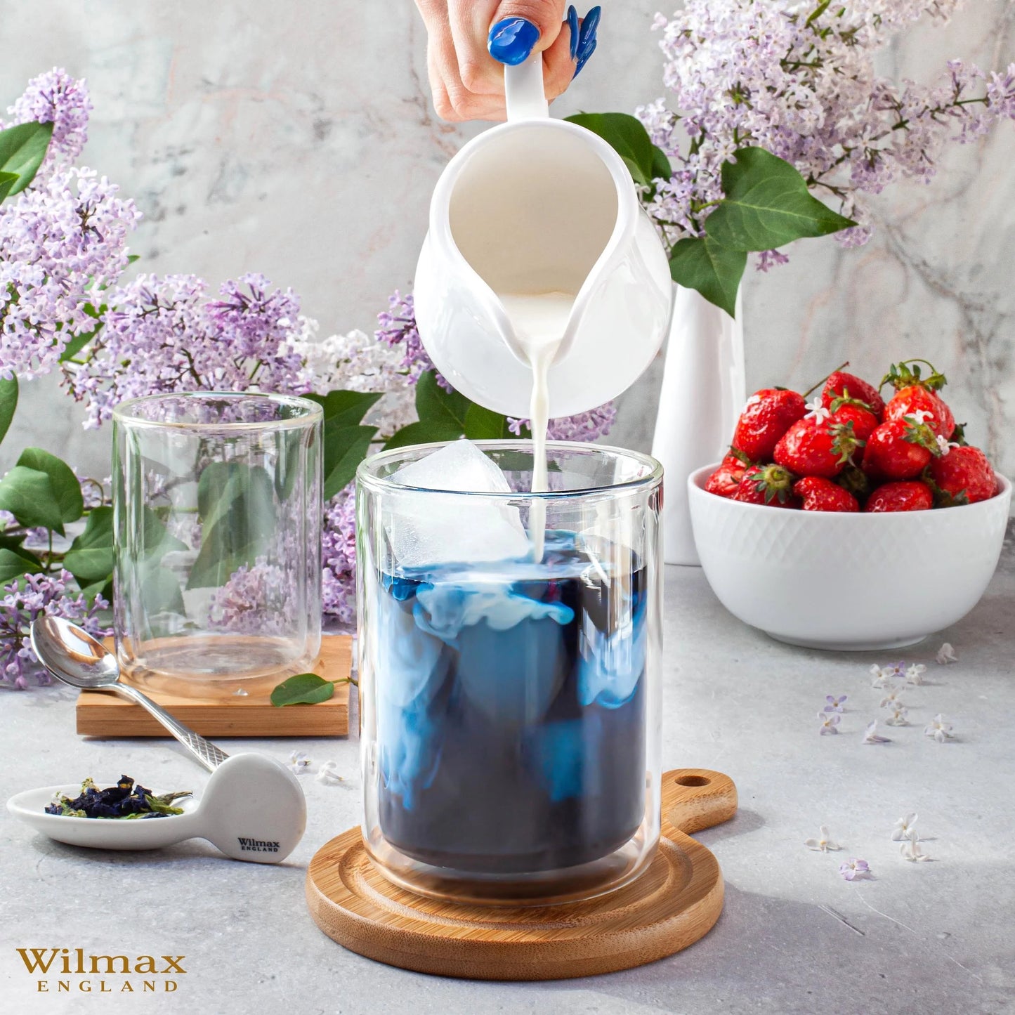 Wilmax Sahnekännchen 300 ml aus Porzellan – Zeitloses Design WL-995020/A