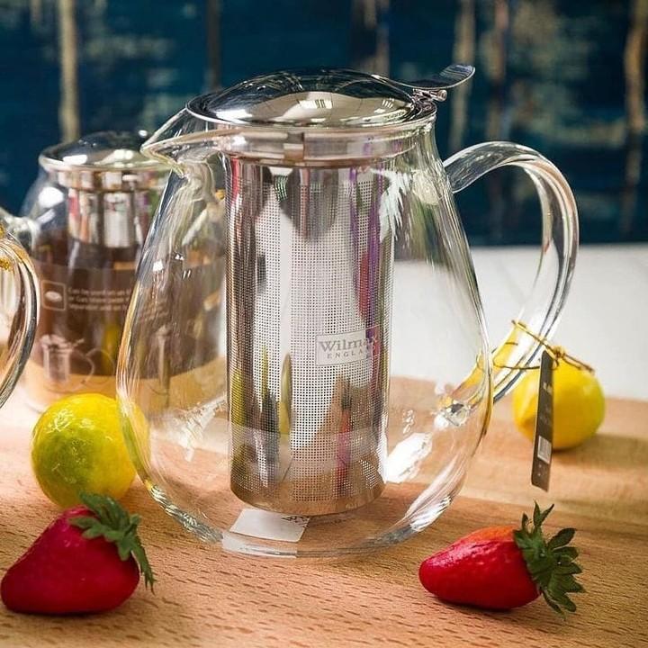Wilmax Teapot with 2 Cups Set WL-888803/A-888748/A2