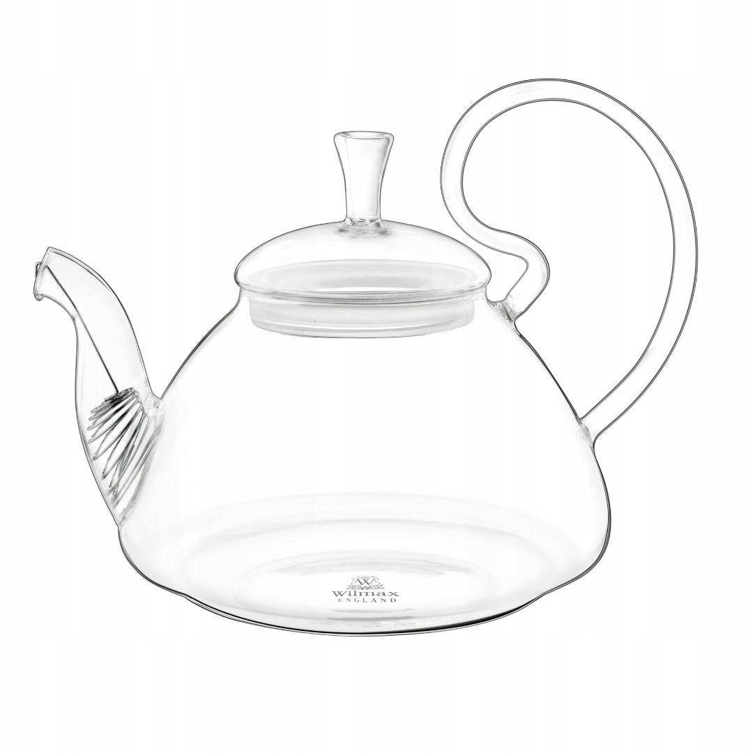 Wilmax Theepot 800 ml Borosilicaatglas met Veerfilter