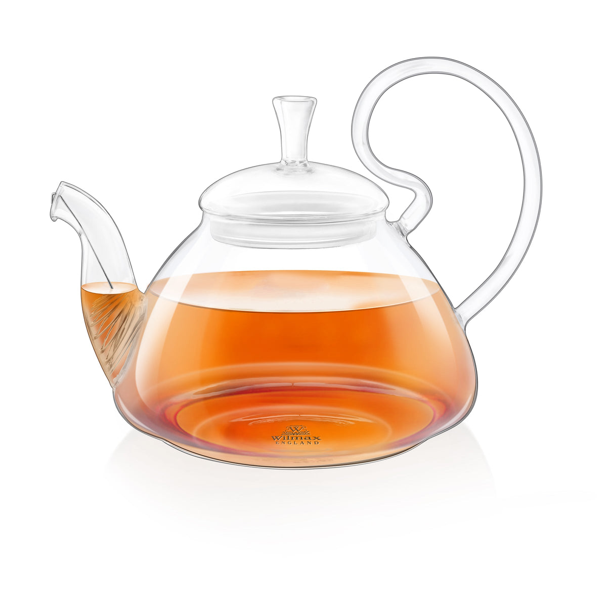 Wilmax Theepot 800 ml Borosilicaatglas met Veerfilter