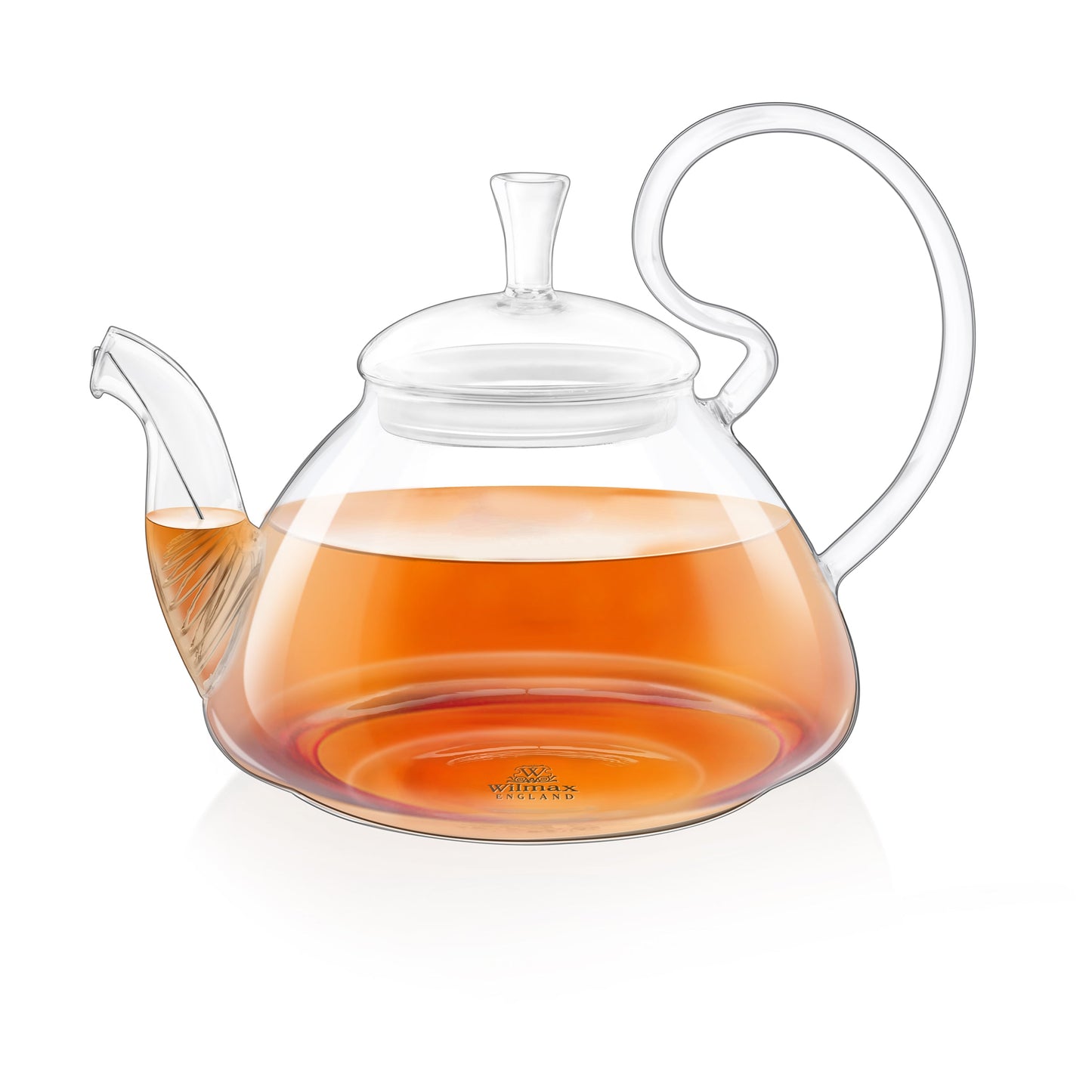 Wilmax Theepot 800 ml Borosilicaatglas met Veerfilter WL-888817/A
