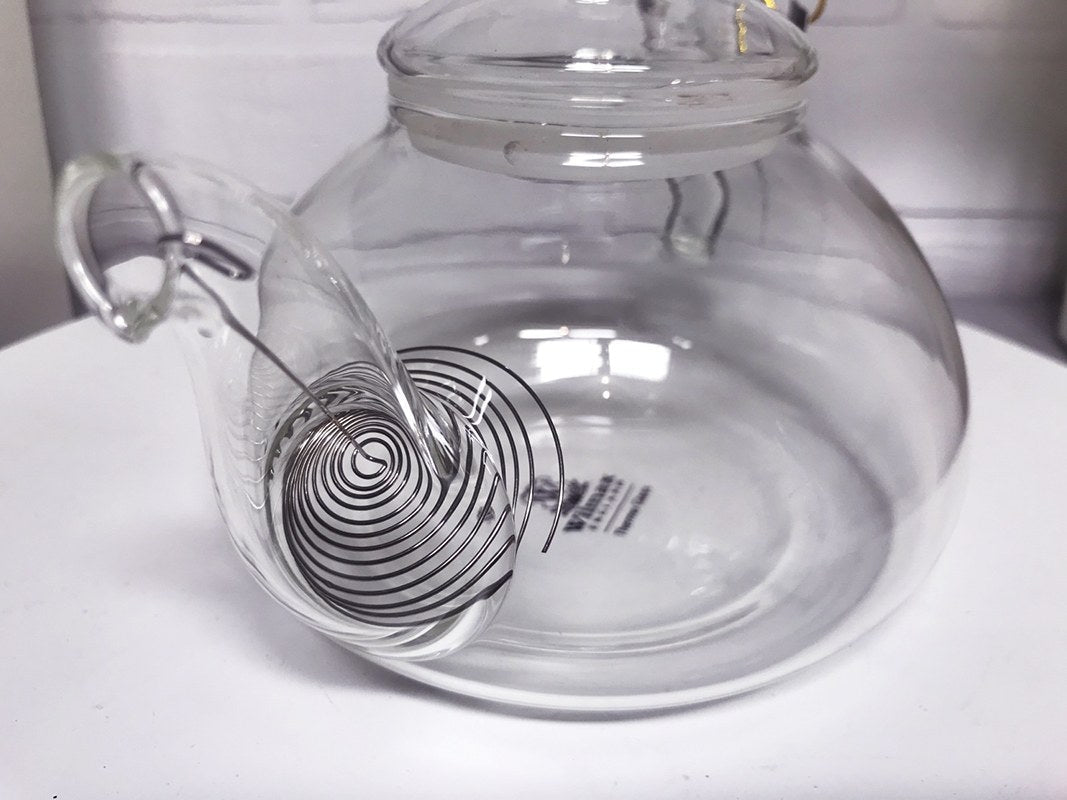 Wilmax Theepot 800 ml Borosilicaatglas met Veerfilter