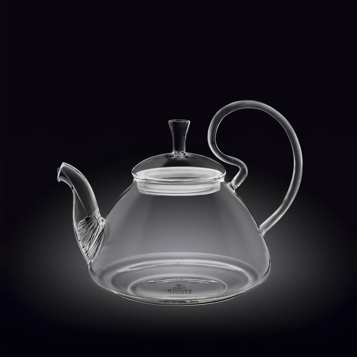 Wilmax Theepot 800 ml Borosilicaatglas met Veerfilter