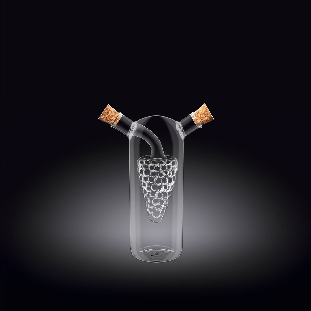 Wilmax Olie- en azijnfles 250/50 ml Glas