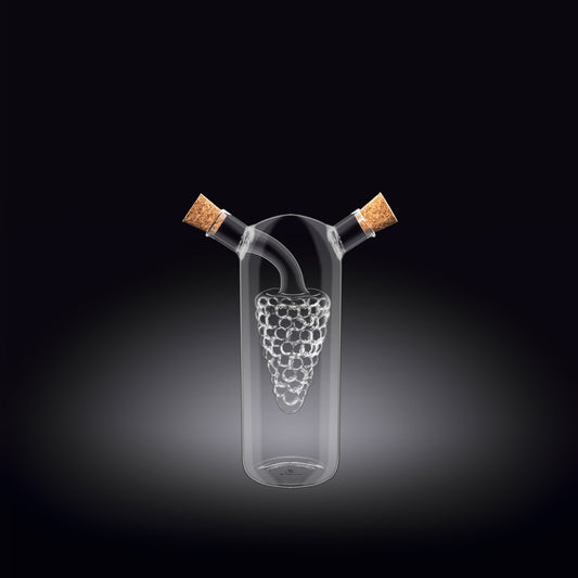 Wilmax Olie- en azijnfles 250/50 ml Glas WL-888955/A