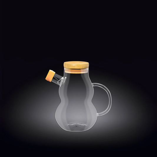 Wilmax Oliefles 450 ml met schenktuit en filter WL-888961/A