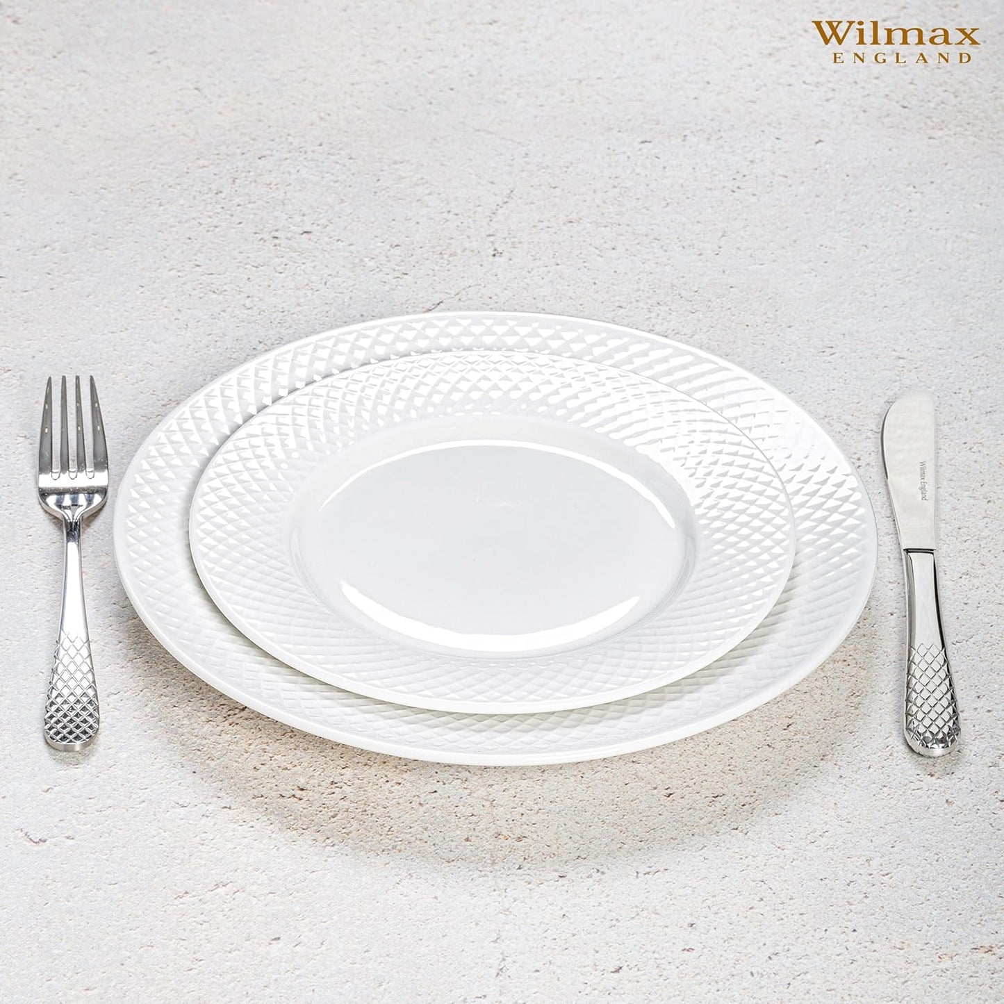 Wilmax Dessertgabel Set 19 cm, Edelstahl 18/10, 2-teilig WL-999206/2B