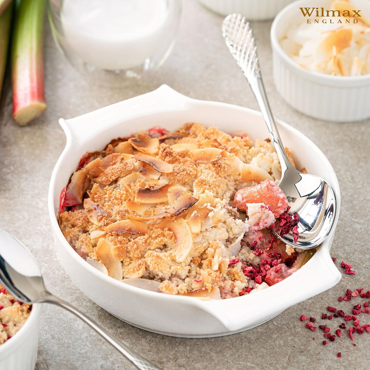 Wilmax Dessertlöffel Set 6-teilig 19 cm Edelstahl – WL-999207/6C